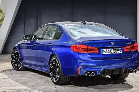 BMW M5 2018, Sperrfrist 21.8.2017 19.10 Uhr
