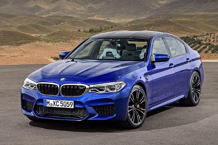 BMW M5 2018, Sperrfrist 21.8.2017 19.10 Uhr