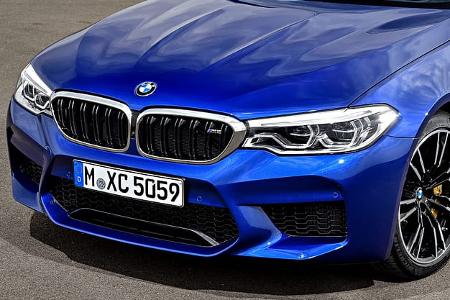 BMW M5 2018, Sperrfrist 21.8.2017 19.10 Uhr