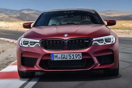 BMW M5 2018, Sperrfrist 21.8.2017 19.10 Uhr