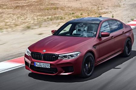 BMW M5 2018, Sperrfrist 21.8.2017 19.10 Uhr