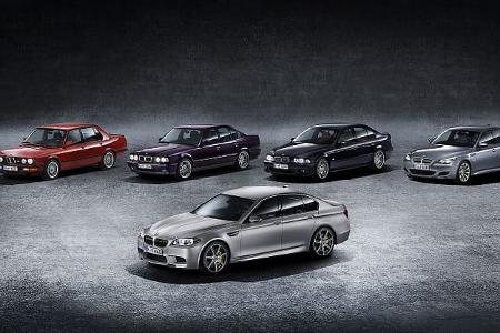 BMW M5 30 Jahre Sondermodell Sperrfrist 7.5.2014 00.00 Uhr