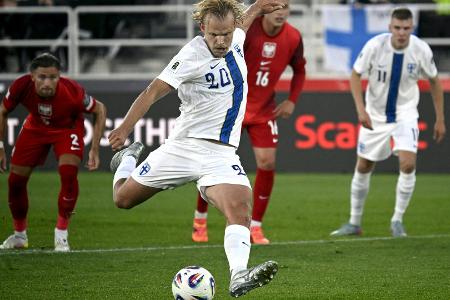 Ohne Lewandowski: Polen verliert in Finnland
