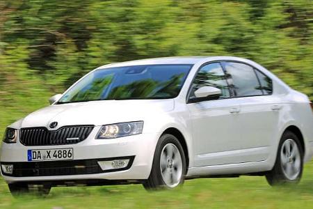 Skoda Octavia Greenline, Seitenansicht