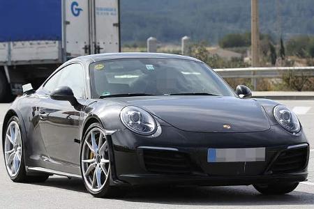 Erlkönig Porsche 911 Muletto