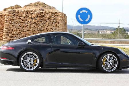 Erlkönig Porsche 911 Muletto