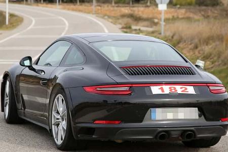 Erlkönig Porsche 911 Muletto