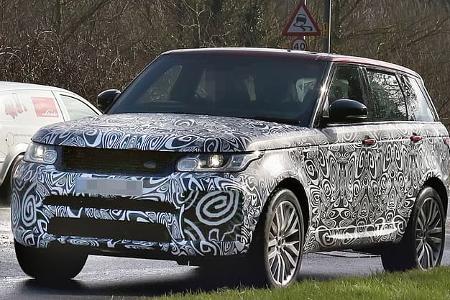 Erlkönig Range Rover Sport SVR