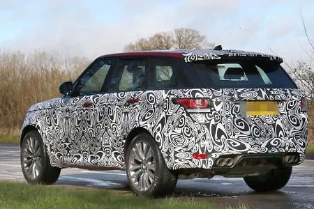 Erlkönig Range Rover Sport SVR