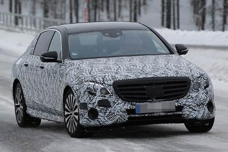 Erlkönig Mercedes-Maybach E-Klasse 