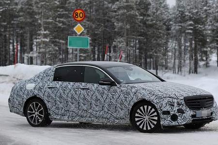 Erlkönig Mercedes-Maybach E-Klasse 