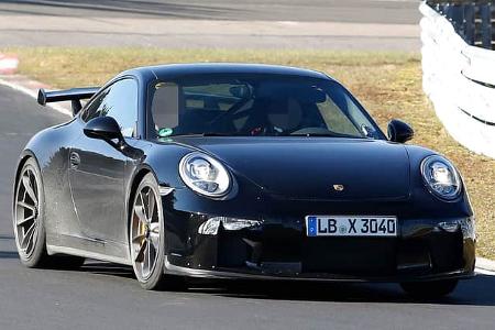 Porsche 911 GT3 Facelift Erlkönig
