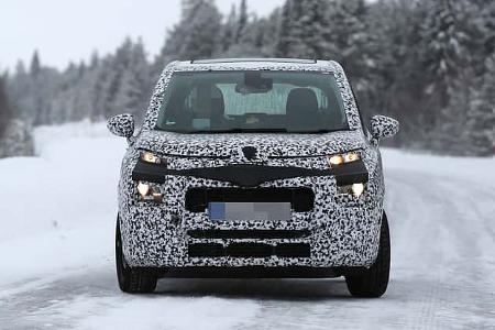 Erlkönig Citroen C3 Picasso