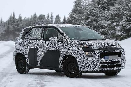 Erlkönig Citroen C3 Picasso