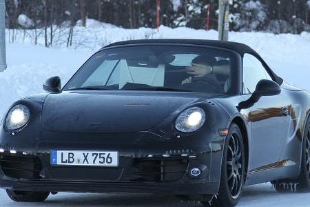 Erlkönig Porsche 911 Cabrio