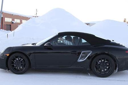 Erlkönig Porsche 911 Cabrio