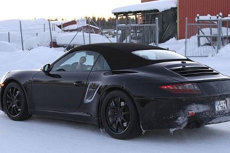 Erlkönig Porsche 911 Cabrio