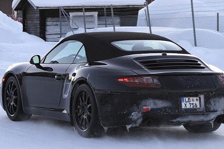 Erlkönig Porsche 911 Cabrio