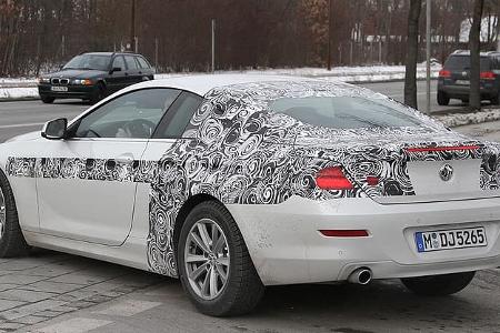 Erlkönig BMW 6er Coupé