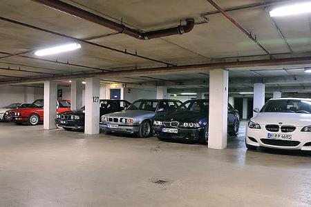 05/11 BMW M GmbH, Prototypen, BMW M Tiefgarage