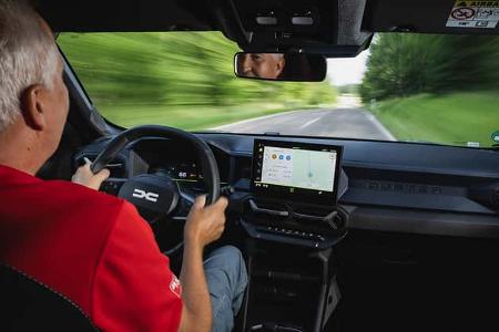 Dacia Duster Hybrid 140, Cockpit