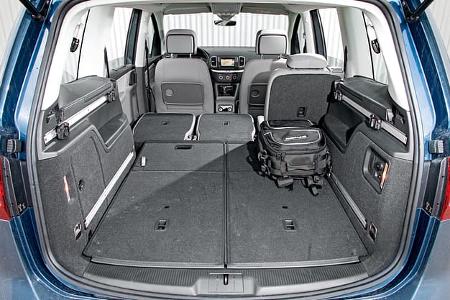 VW Sharan 1.4 TSI, Kofferraum