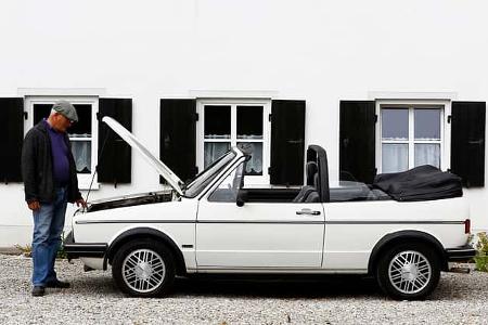 VW Golf I Cabrio 1.8, Exterieur