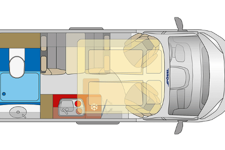 Pössl Concorde Compact Grundriss