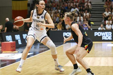 Eine Woche vor EM-Auftakt: DBB-Frauen unterliegen Belgien klar