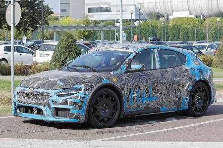 Ferrari EV Elektroauto Muletto Erlkönig