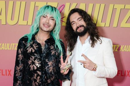 Bill und Tom Kaulitz feiern Premiere von 