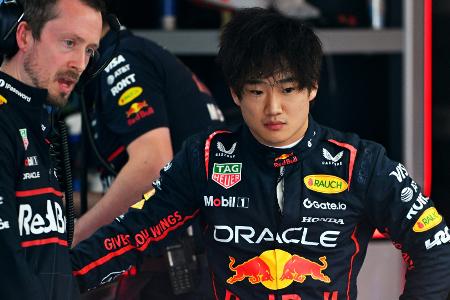 Verstoß unter Rot: Startplatzstrafe für Tsunoda in Kanada