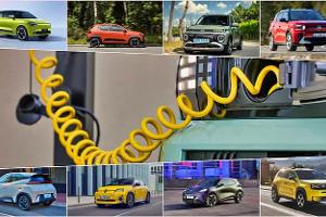 Collage Elektroautos 2025