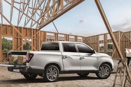 Ssangyong Musso Grand auf dem Autosalon Genf 2019