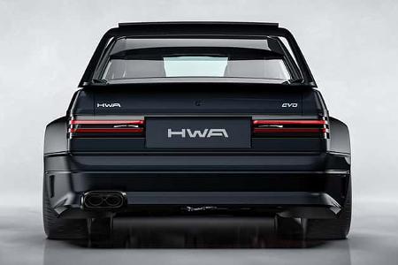 HWA Evo 190E 2.5-16 (2025) erste Bilder Heck