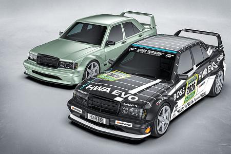 HWA Evo Mercedes 190 Evo-Nachbau DTM-Look