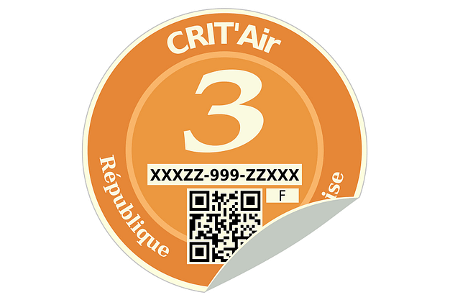 Crit Air Umweltplaketten Frankreich