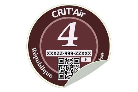Crit Air Umweltplaketten Frankreich