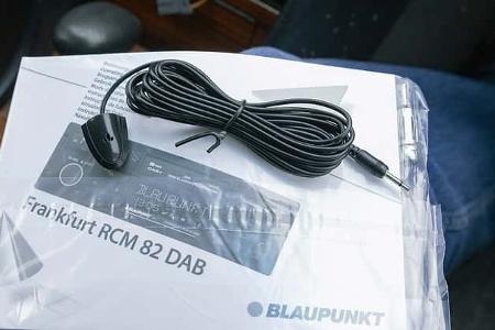 Blaupunkt Frankfurt RCM 82 DAB, Einbau in Mercedes W124 T-Modell
