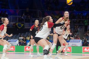 Volleyball: Deutschland siegt gegen Frankreich