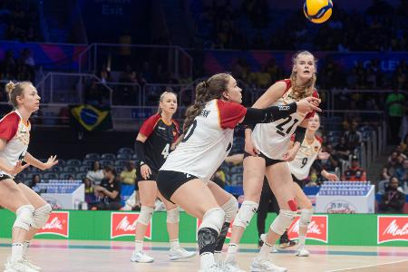 Volleyball: Deutschland siegt gegen Frankreich