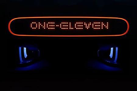 Mercedes Vision One-Eleven Konzeptstudie Concept Car Teaserbild