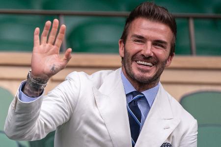 Sir David Beckham überraschend in München: Ritter trifft Lederhosen