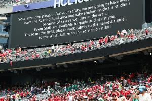 Spielunterbrechung in New Jersey