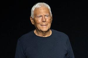 Sorge um Giorgio Armani: Designer sagt Auftritt bei Laufsteg-Show ab