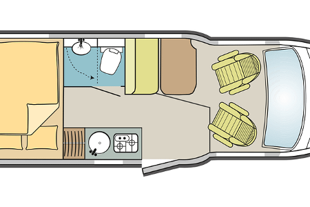 Giottiline Compact 60 C Grundriss