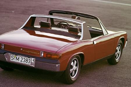VW-Porsche 914, Seitenansicht