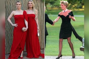 31 Jahre nach Dianas Rachekleid: Nichten setzen neues Mode-Statement