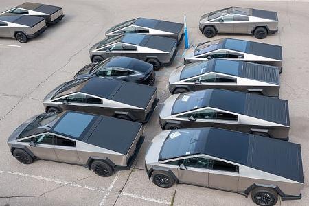 Tesla-Parkplatz Michigan Mall Farmington Hills USA