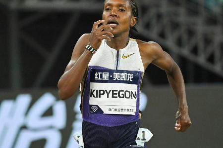 Kipyegon verpasst Vier-Minuten-Marke über die Meile